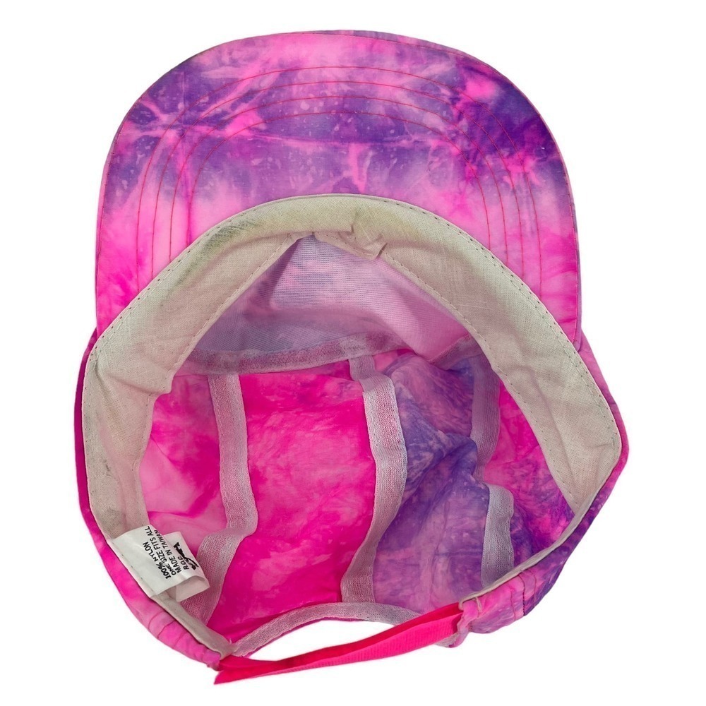 Vintage 90’s‎ Ball Cap Cash’s USA Tie Dye Pink & Purple One Size - Picture 6 of 10